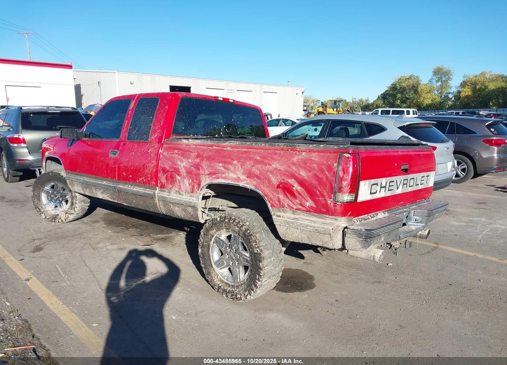 1997 CHEVROLET K1500 FLEETSIDE VIN: 2GCEK19R5V1290268