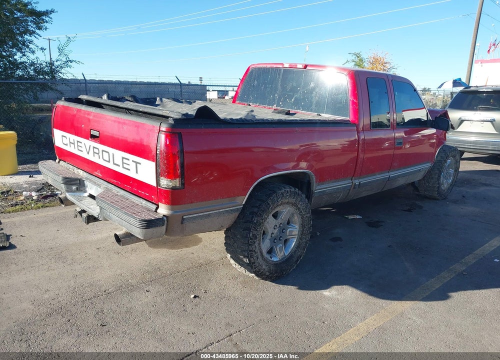1997 CHEVROLET K1500 FLEETSIDE VIN: 2GCEK19R5V1290268