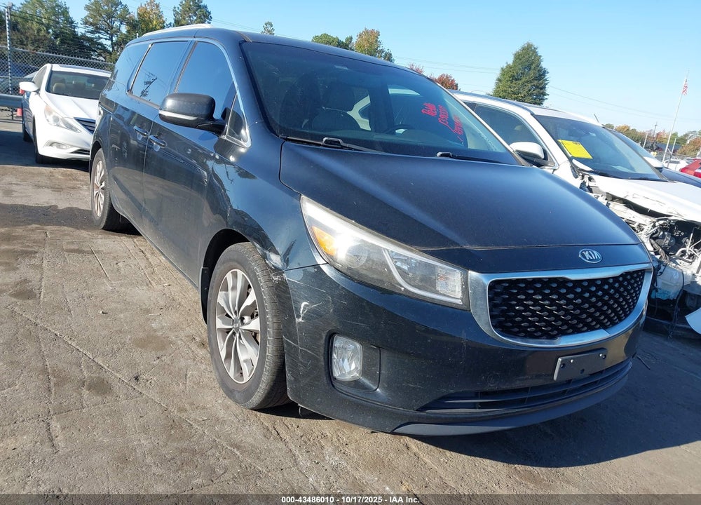 2015 KIA SEDONA SX VIN: KNDMC5C16F6017885