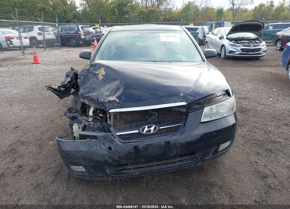 2007 HYUNDAI SONATA VIN: 5NPEU46F57H187990