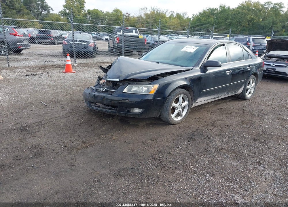 2007 HYUNDAI SONATA VIN: 5NPEU46F57H187990