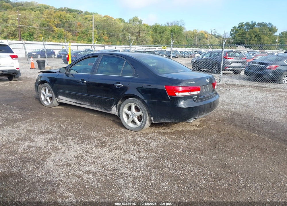 2007 HYUNDAI SONATA VIN: 5NPEU46F57H187990