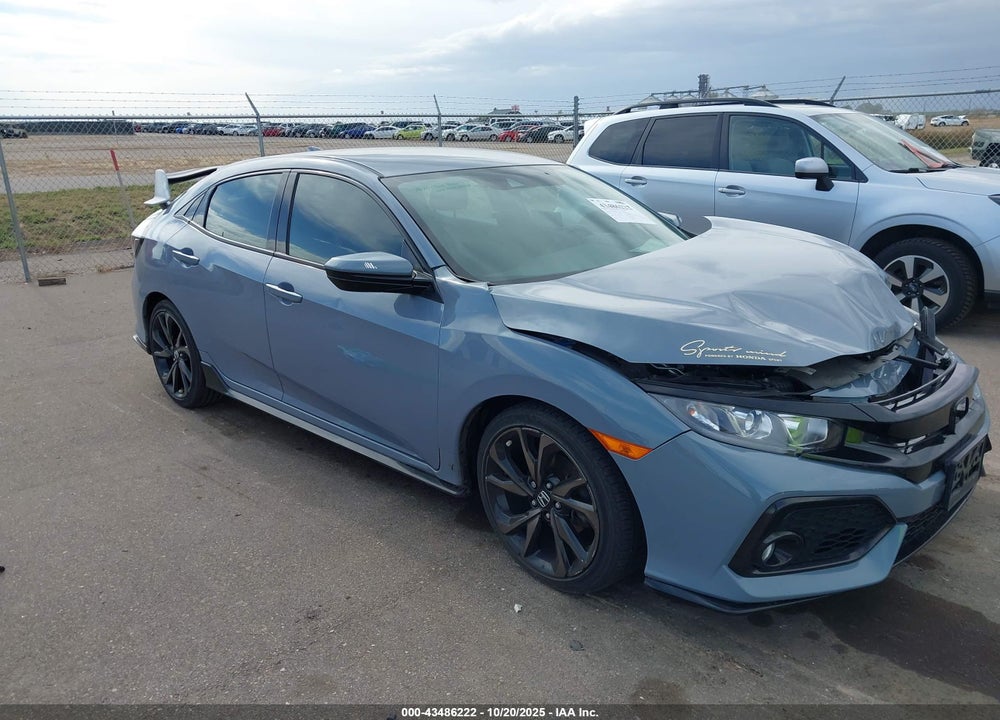 2019 HONDA CIVIC SPORT VIN: SHHFK7H42KU218996