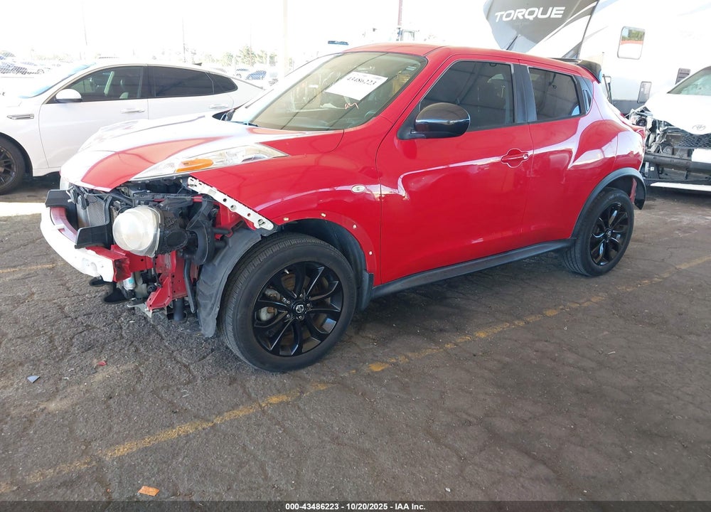 2014 NISSAN JUKE S VIN: JN8AF5MR7ET452319