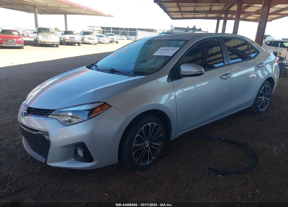 2016 TOYOTA COROLLA S PLUS VIN: 2T1BURHE3GC731720