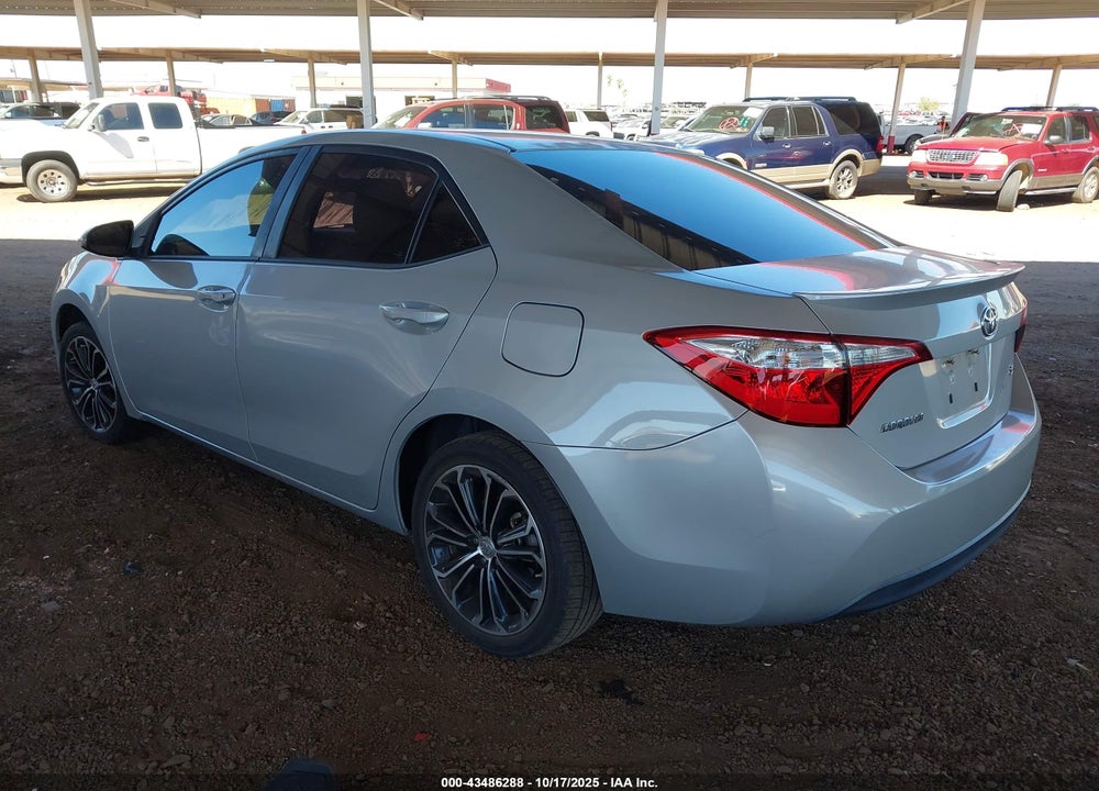 2016 TOYOTA COROLLA S PLUS VIN: 2T1BURHE3GC731720