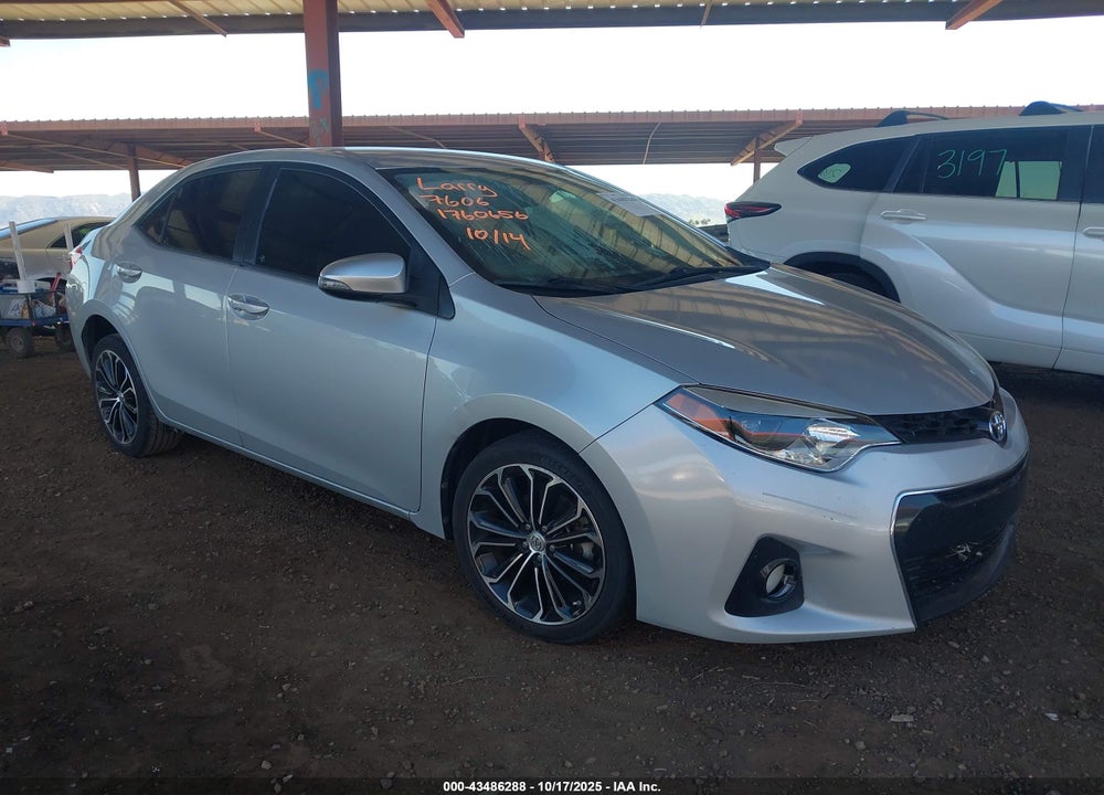 2016 TOYOTA COROLLA S PLUS VIN: 2T1BURHE3GC731720