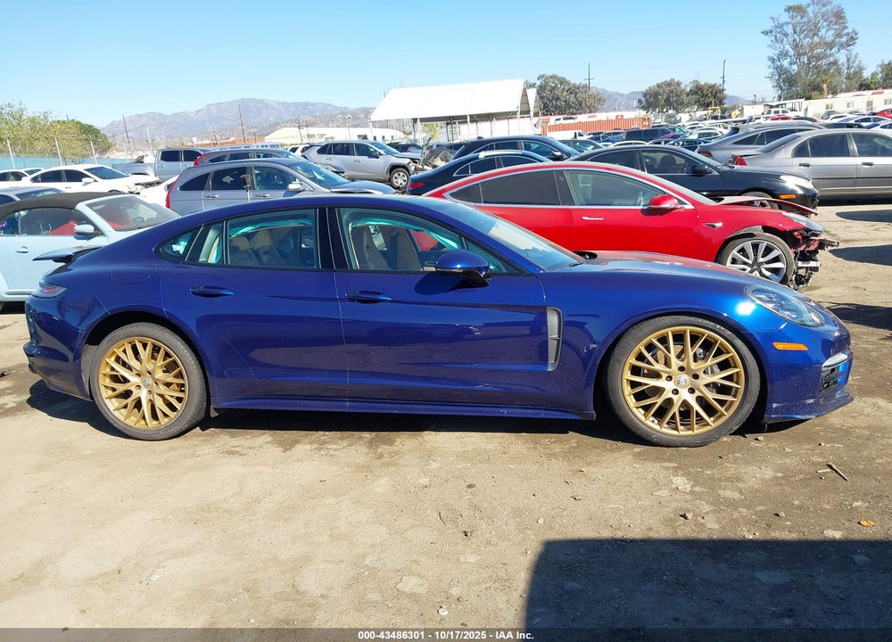 2022 PORSCHE PANAMERA VIN: WP0AJ2A73NL101578
