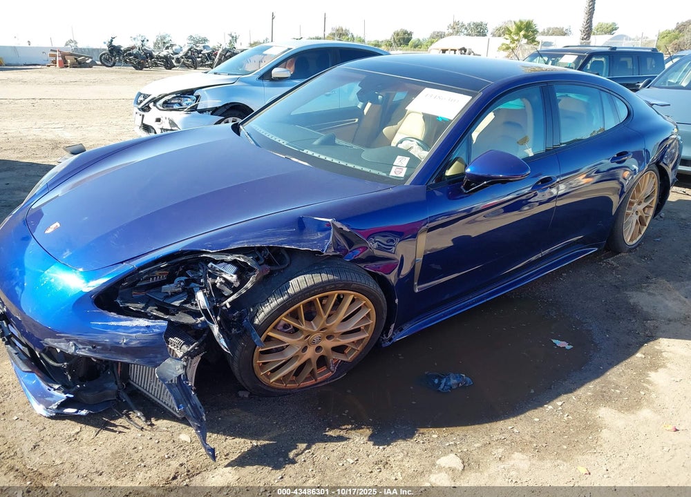 2022 PORSCHE PANAMERA VIN: WP0AJ2A73NL101578