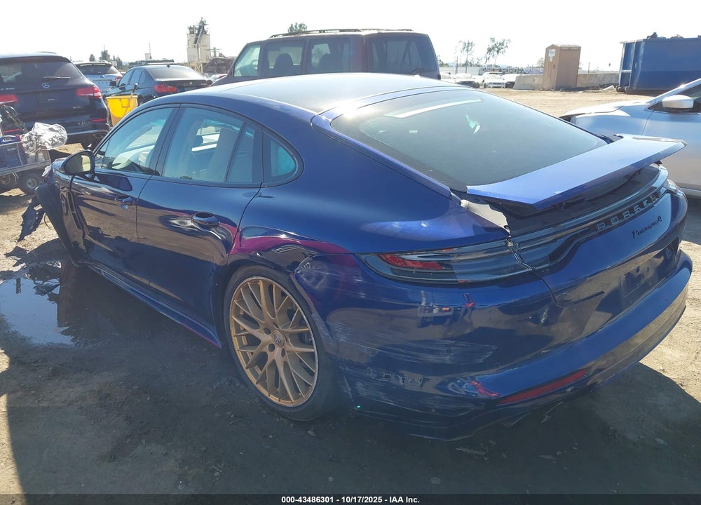 2022 PORSCHE PANAMERA VIN: WP0AJ2A73NL101578