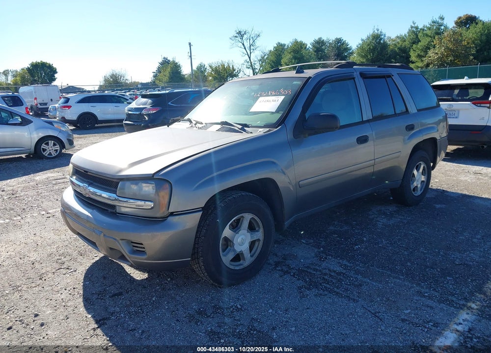 2006 CHEVROLET TRAILBLAZER LS VIN: 1GNDT13S262266071
