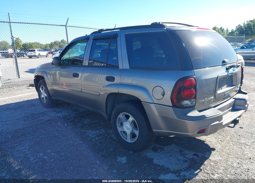 2006 CHEVROLET TRAILBLAZER LS VIN: 1GNDT13S262266071