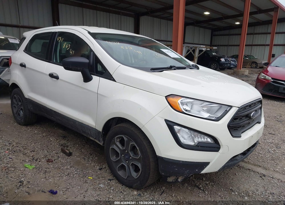 2021 FORD ECOSPORT S VIN: MAJ3S2FE8MC416751