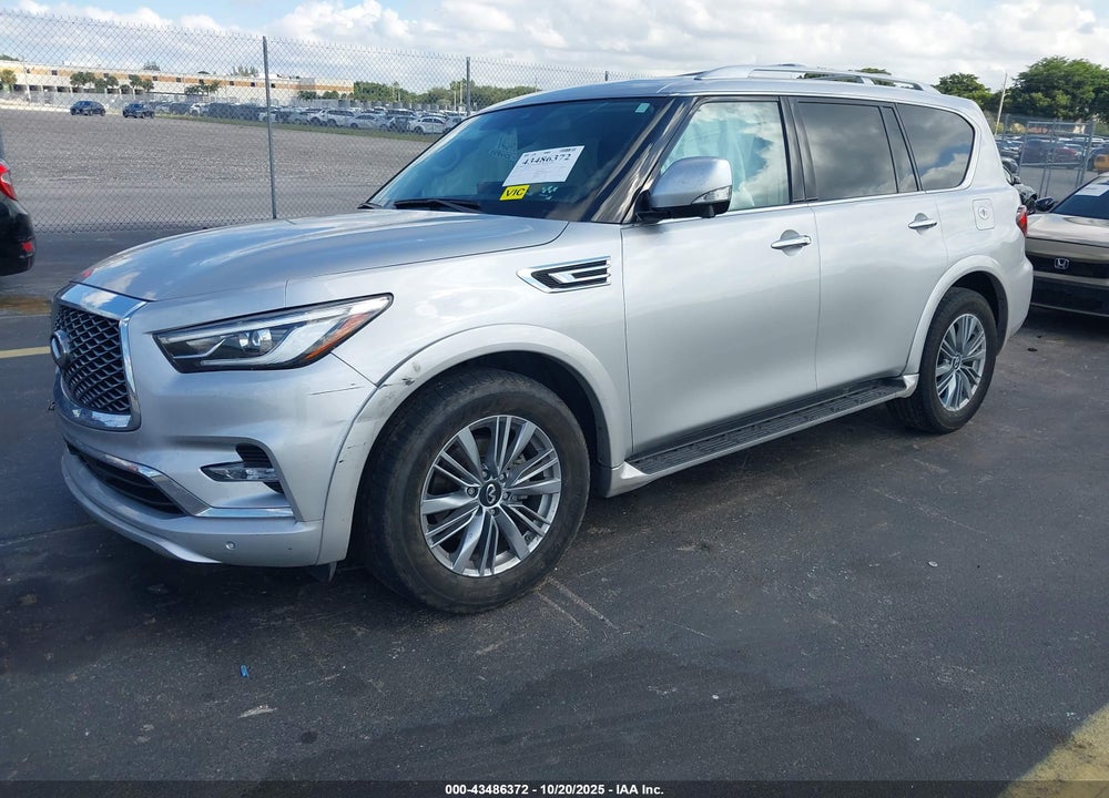 2023 INFINITI QX80 LUXE VIN: JN8AZ2AF9P9755652
