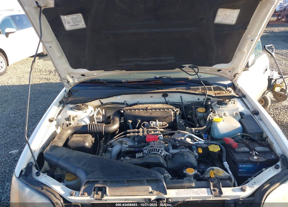 2003 SUBARU OUTBACK VIN: 4S3BH675237608314