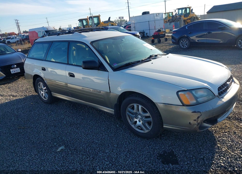 2003 SUBARU OUTBACK VIN: 4S3BH675237608314