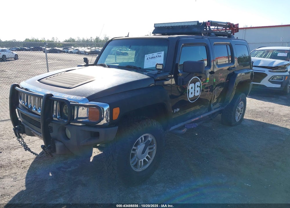 2006 HUMMER H3 VIN: 5GTDN136868161837