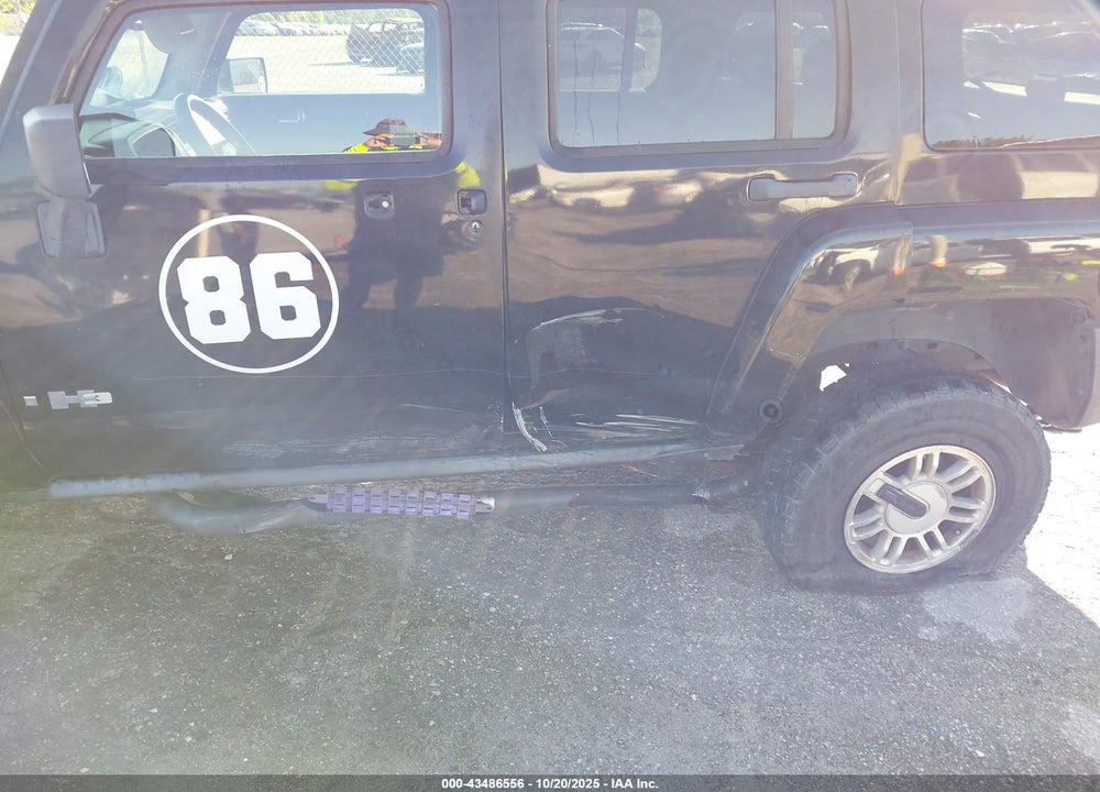 2006 HUMMER H3 VIN: 5GTDN136868161837