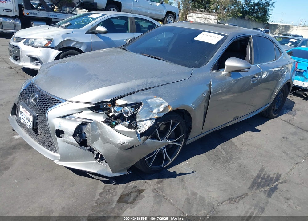 2016 LEXUS IS 200T VIN: JTHBA1D24G5038009