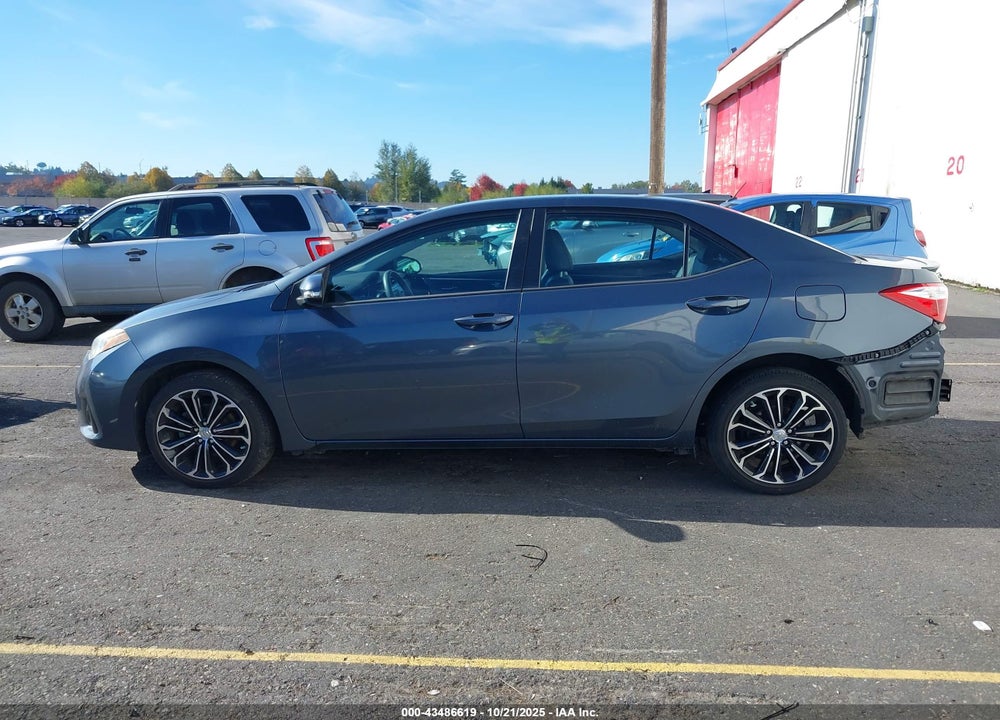 2015 TOYOTA COROLLA S PLUS VIN: 2T1BURHE5FC235705