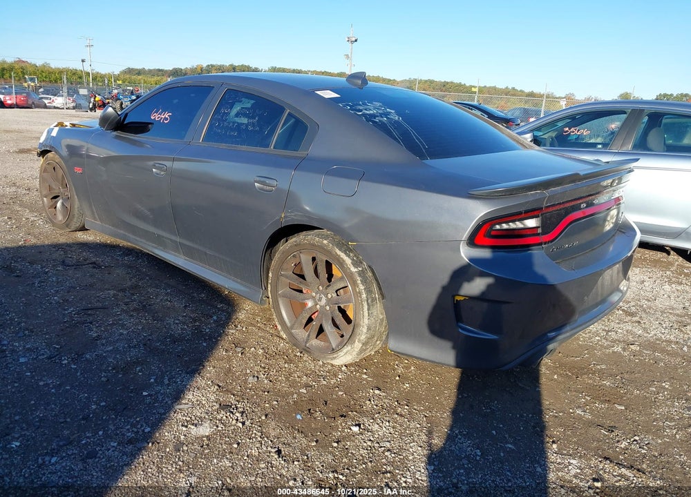 2017 DODGE CHARGER R/T SCAT PACK VIN: 2C3CDXGJ1HH551669