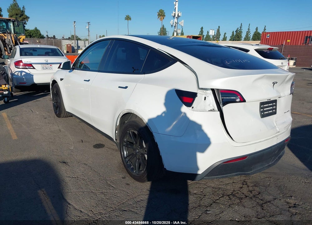 2021 TESLA MODEL Y LONG RANGE DUAL MOTOR ALL-WHEEL DRIVE VIN: 5YJYGAEE7MF159534