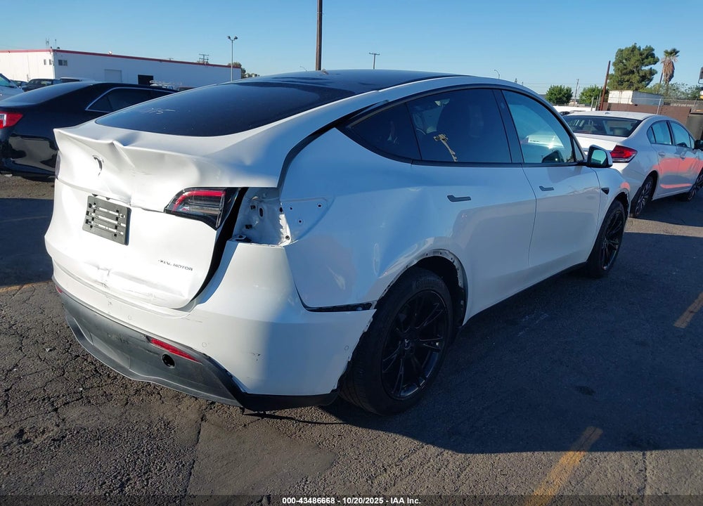 2021 TESLA MODEL Y LONG RANGE DUAL MOTOR ALL-WHEEL DRIVE VIN: 5YJYGAEE7MF159534
