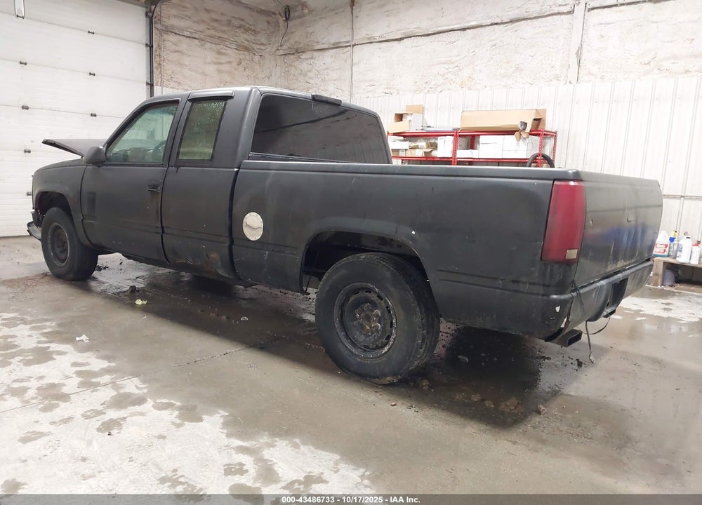 1998 CHEVROLET K1500 FLEETSIDE VIN: 1GCEK19M0WE226322