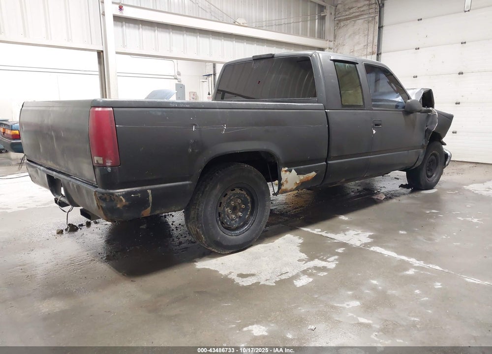 1998 CHEVROLET K1500 FLEETSIDE VIN: 1GCEK19M0WE226322