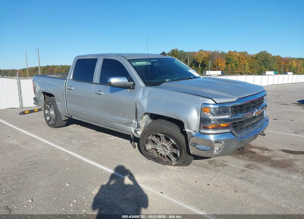 2017 CHEVROLET SILVERADO 1500 1LT VIN: 3GCUKRECXHG295621