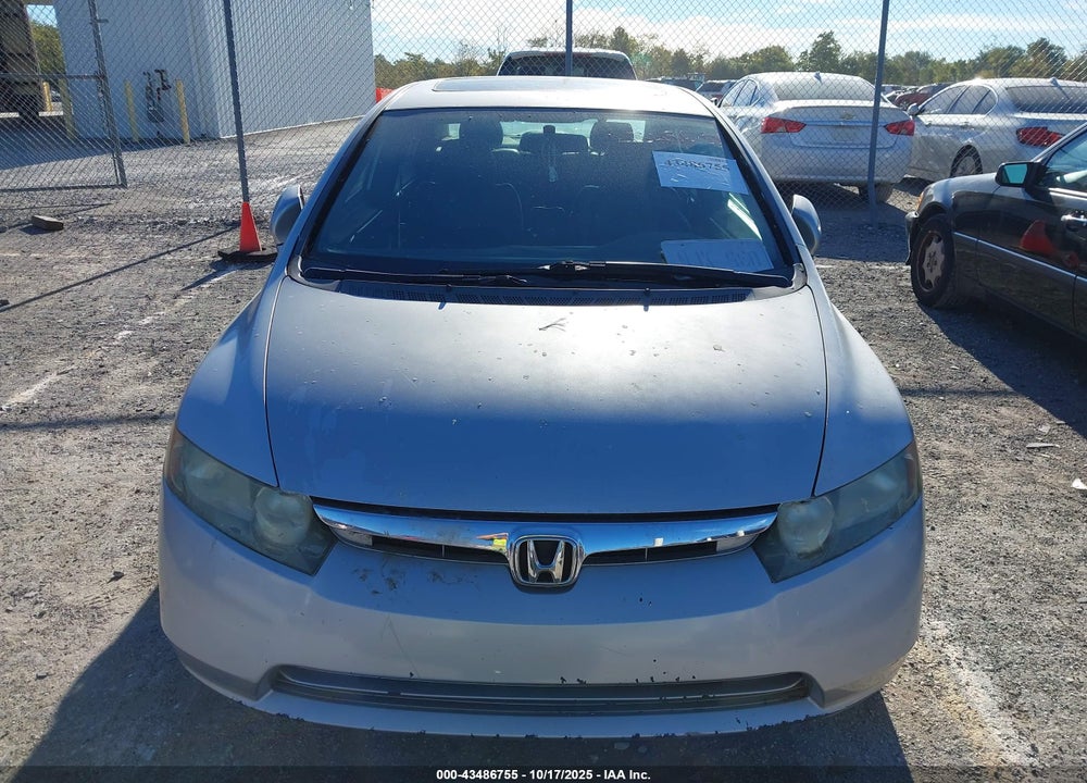 2007 HONDA CIVIC VIN: 1HGFA16887L041450