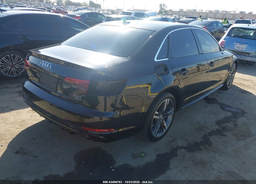 2017 AUDI A4 2.0T PREMIUM VIN: WAUENAF49HN001599