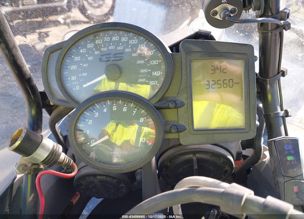 2017 BMW F800 GS ADVENTURE VIN: WB10B6506HZ662708