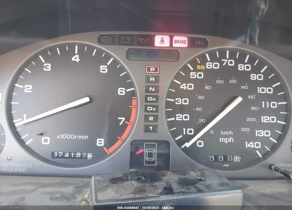 1992 ACURA LEGEND LS VIN: JH4KA8278NC001075