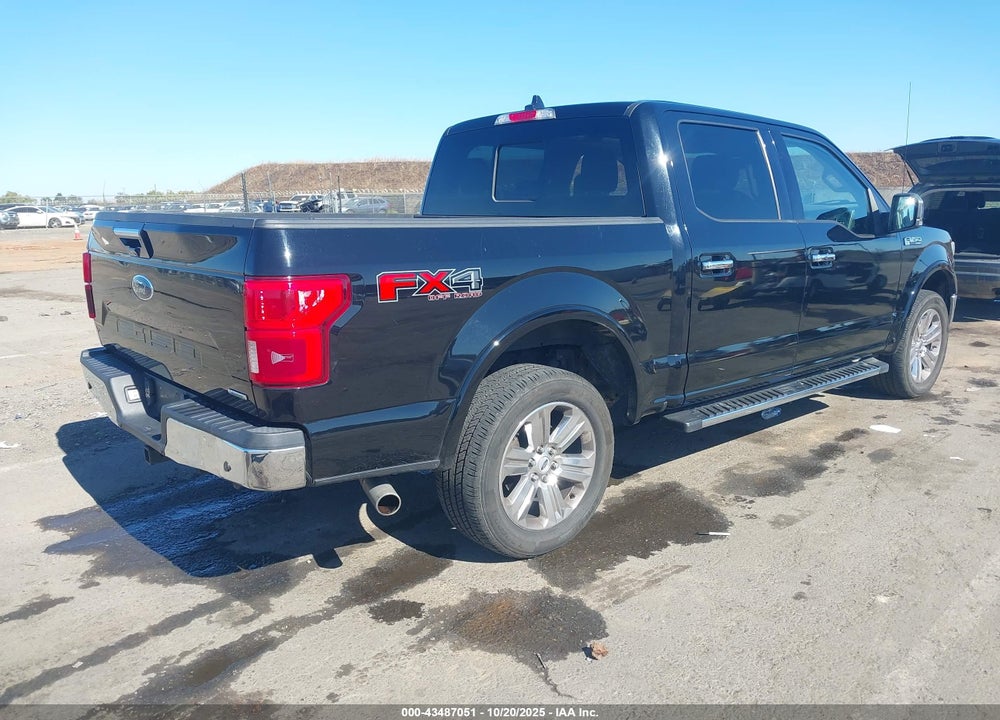 2018 FORD F-150 LARIAT VIN: 1FTEW1EG6JFC59011