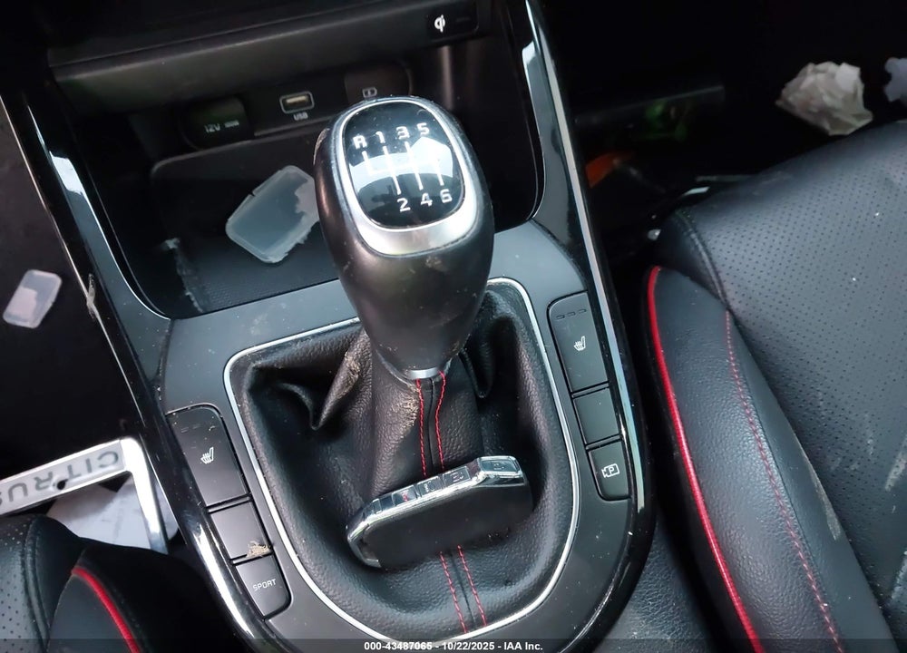 2022 KIA FORTE GT MANUAL VIN: 3KPF44AC4NE449632
