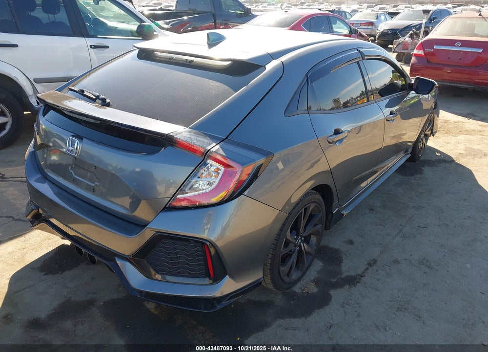 2018 HONDA CIVIC SPORT VIN: SHHFK7H43JU208721