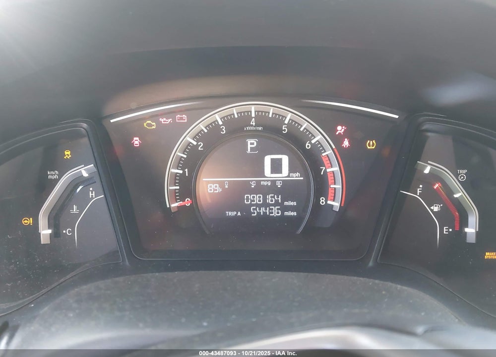 2018 HONDA CIVIC SPORT VIN: SHHFK7H43JU208721