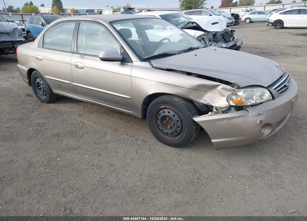 2003 KIA SPECTRA LS VIN: KNAFB121735287826