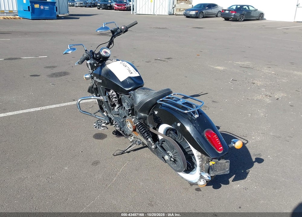 2017 INDIAN MOTORCYCLE CO. SCOUT SIXTY VIN: 56KMSB11XH3118236