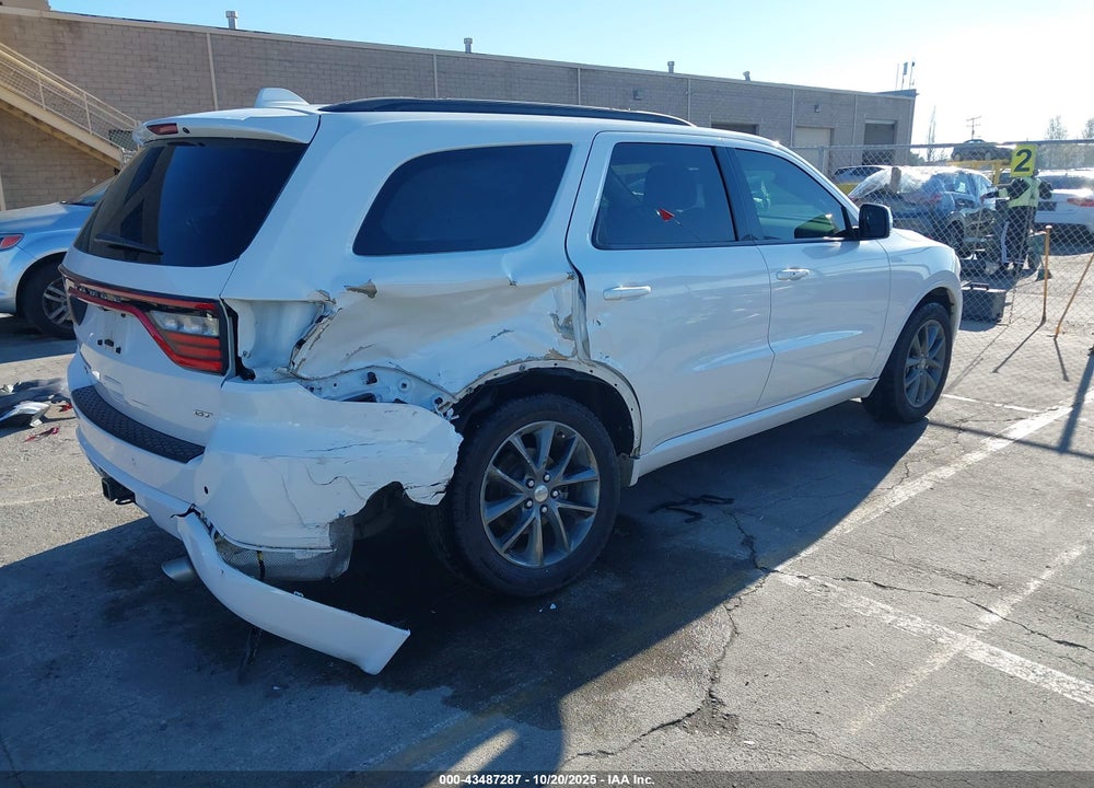 2018 DODGE DURANGO VIN: 1C4RDJDG7JC497007