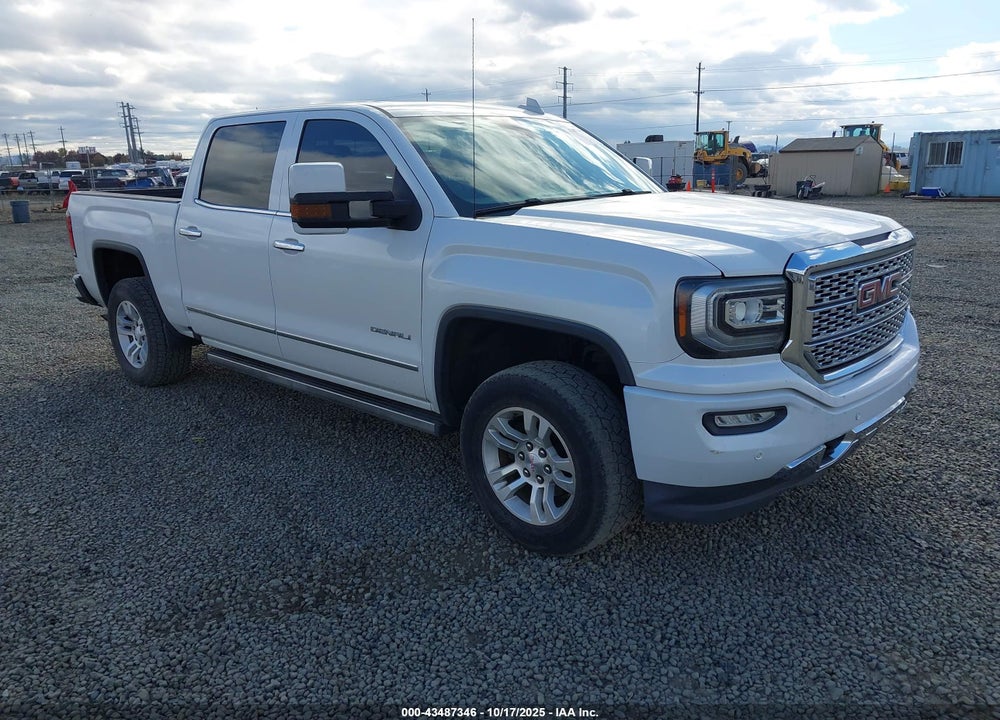 2017 GMC SIERRA 1500 DENALI VIN: 3GTU2PEJ5HG187586