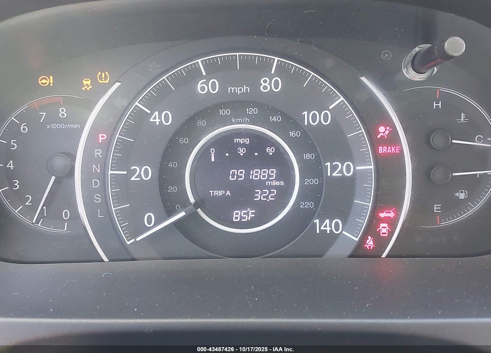 2016 HONDA CR-V VIN: 2HKRM4H72GH662969