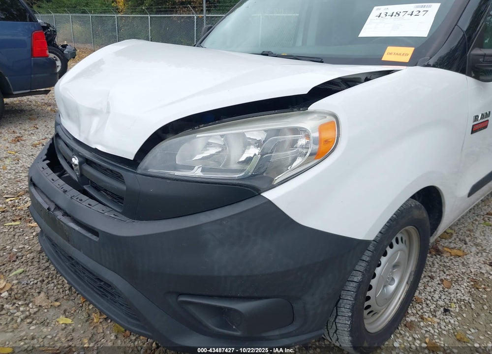 2017 RAM PROMASTER CITY TRADESMAN VIN: ZFBERFAB9H6F03457