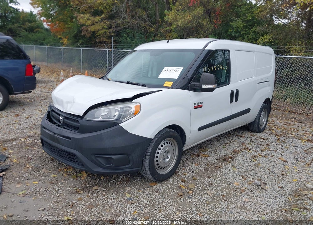 2017 RAM PROMASTER CITY TRADESMAN VIN: ZFBERFAB9H6F03457