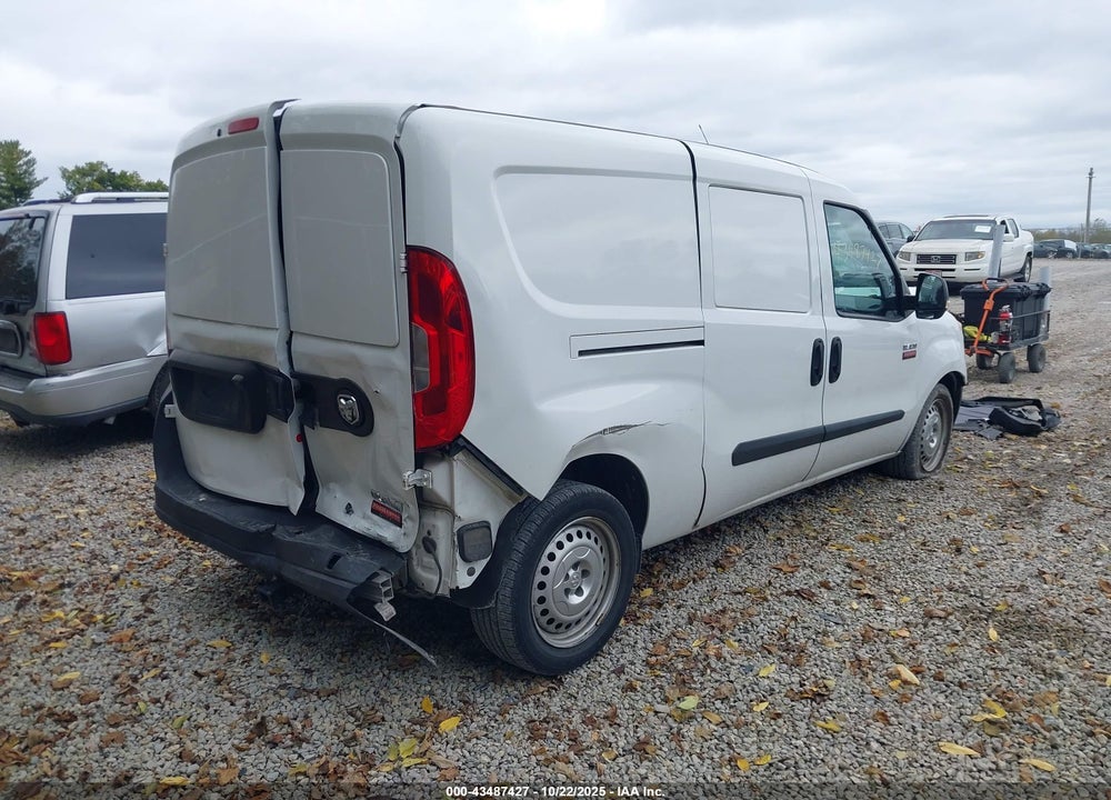 2017 RAM PROMASTER CITY TRADESMAN VIN: ZFBERFAB9H6F03457