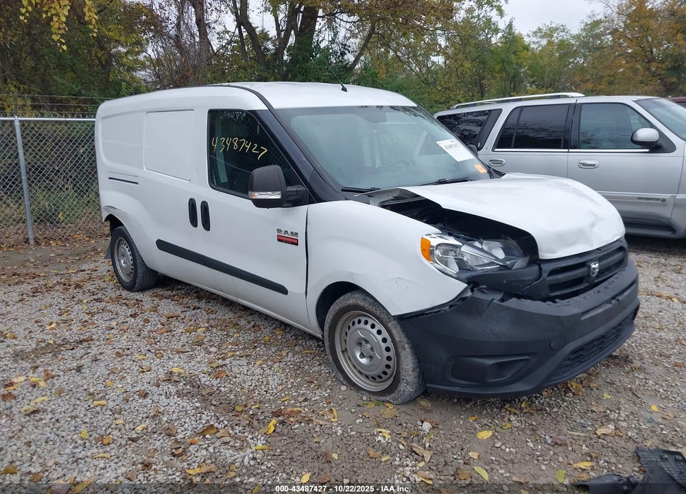 2017 RAM PROMASTER CITY TRADESMAN VIN: ZFBERFAB9H6F03457