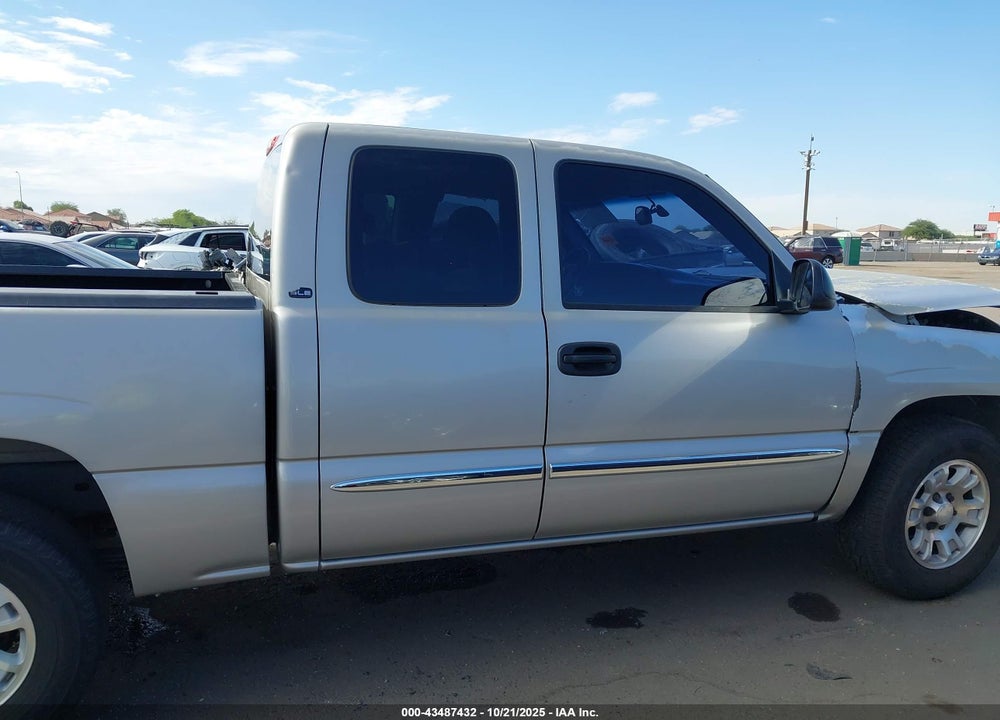 2006 GMC SIERRA 1500 VIN: 1GTEC19T86Z257444