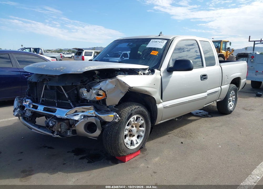 2006 GMC SIERRA 1500 VIN: 1GTEC19T86Z257444