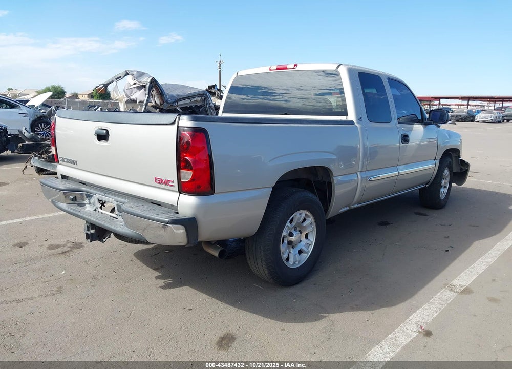 2006 GMC SIERRA 1500 VIN: 1GTEC19T86Z257444